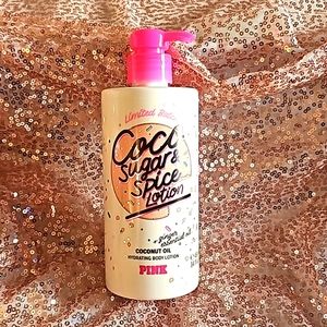 PINK Coco Sugar And Spice Body Lotion Pump Bottle Discontinued Limited Edition